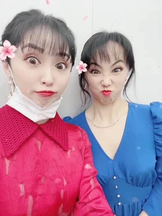 濱田めぐみのインスタグラム：「とある収録。  　www。  詳細は後日😆😆😆😆😆  #歌うよ #収録 #メリーとバート」