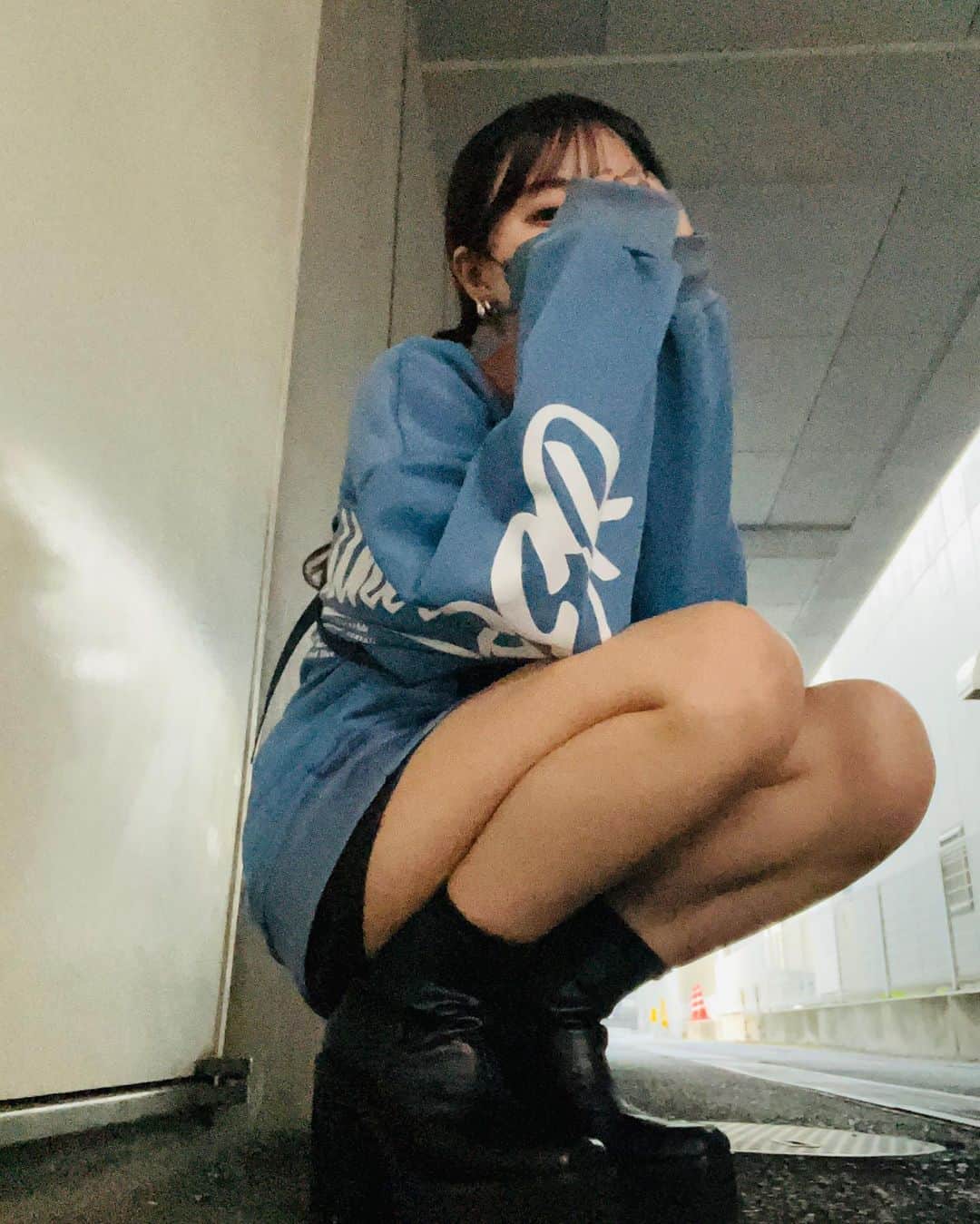 歩乃華（ほのらん）のインスタグラム：「🙈💙」