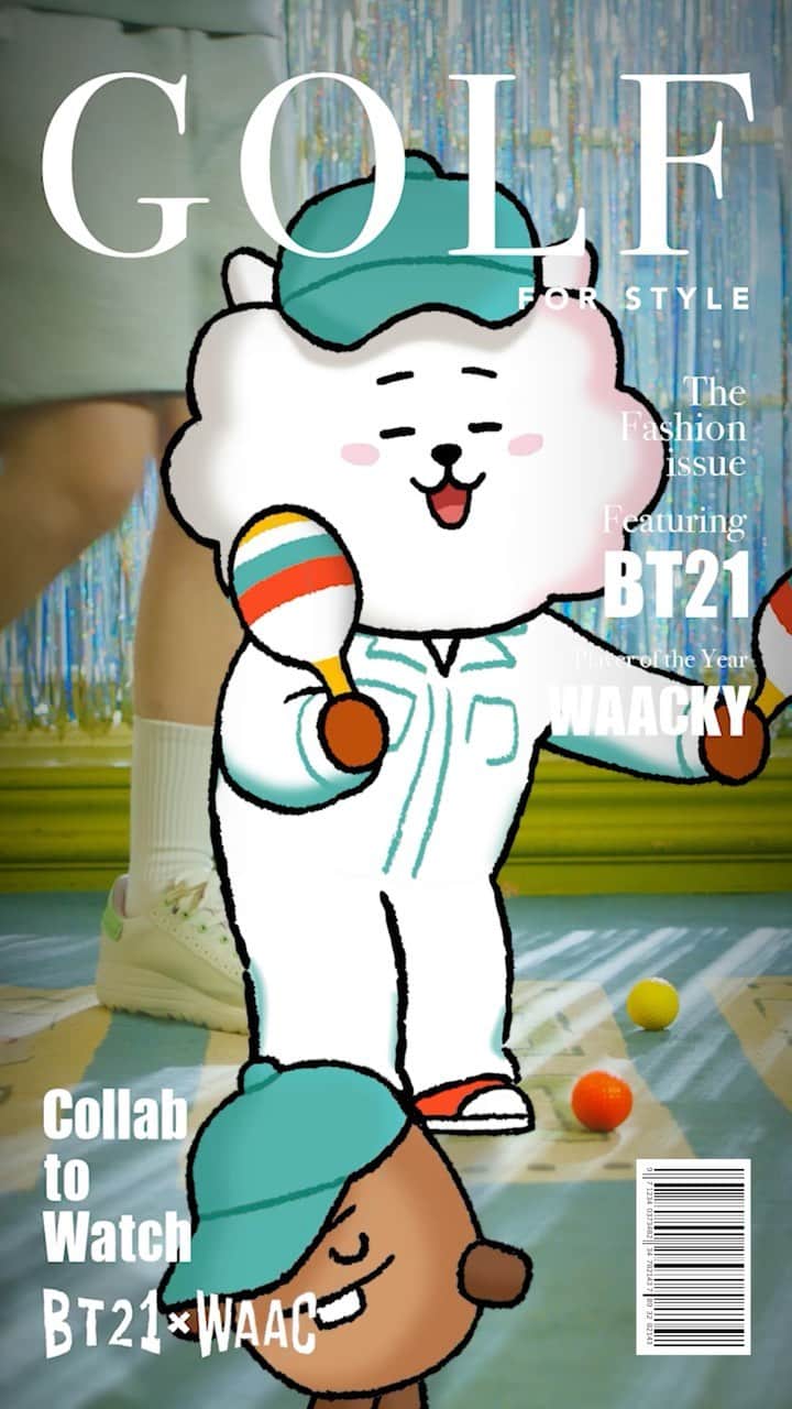 BT21 Stars of tomorrow, UNIVERSTAR!のインスタグラム