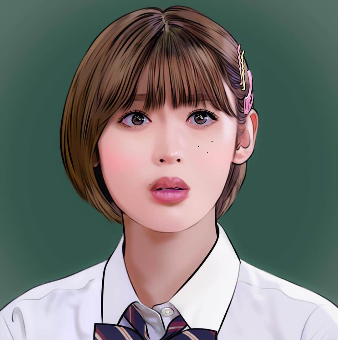 てらりんさんのインスタグラム写真 てらりんinstagram 白石聖さん Shiraishi Sei イラスト イラストレーション 女優 白石聖 Illustration Portrait Art Drawing Actress Seishiraishi 3月25日 18時52分 Terarin08