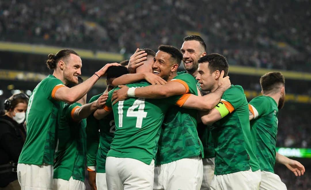 ウィル・ケインのインスタグラム：「Amazing feeling to be back playing at the Aviva. Great character from the lads to come from behind twice against a top class team. Thanks for the incredible support and looking forward to going again on Tuesday! 💚」