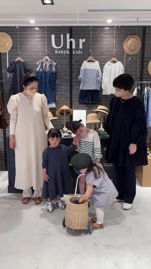 濱中鮎子のインスタグラム：「Uhr Baby&Kids ✖️ IENA ENFANT」
