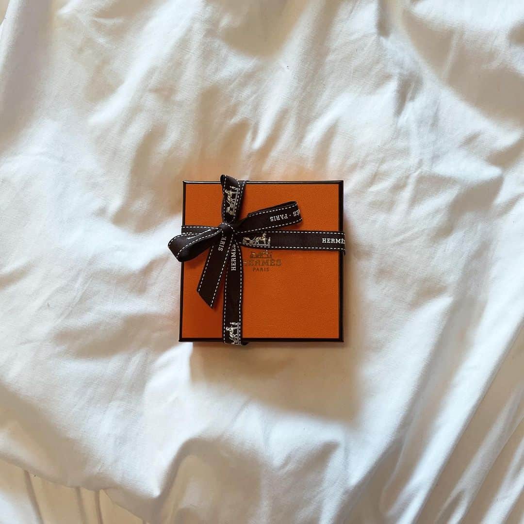 吾田美咲のインスタグラム：「#hermes 🤎」