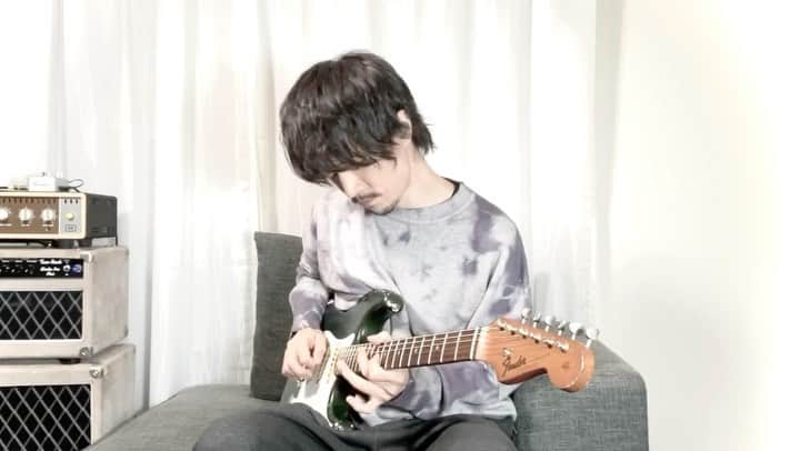 のインスタグラム：「#ProWrestGokkoNoHulaHoop #frederic #FRDC #フレデリック #guitar #guitarist #ギター #instaguitar #guitarstagram #guitaristsofinstagram #musiciansofinstagram #music #fender #stratocaster #tworock #UAD #OX #bogner #wessex」