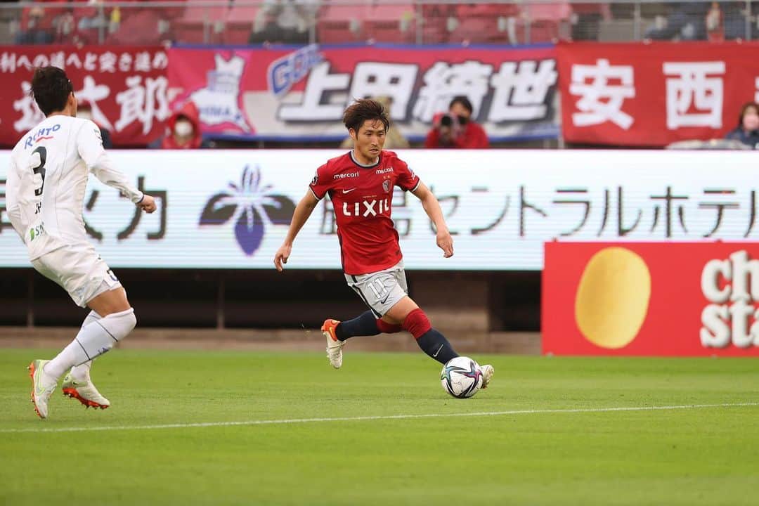 のインスタグラム：「まだまだここから🔥🔥🔥  #鹿島アントラーズ #kashimaantlers  #和泉竜司 #11」