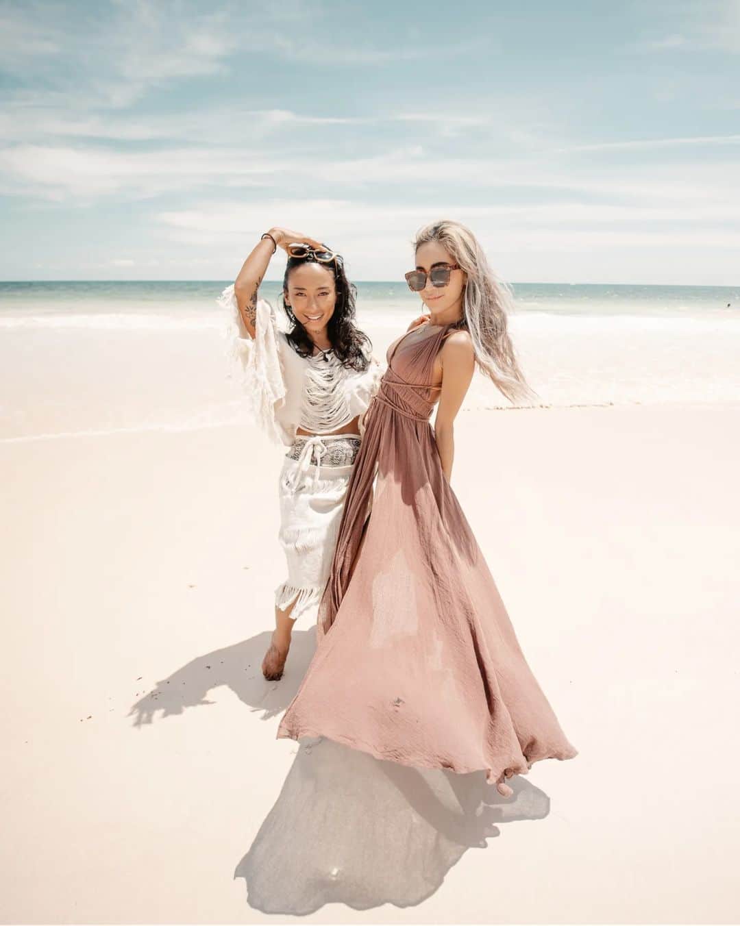 立花亜野芽のインスタグラム：「It's like a dream. #tulumbeach #tulummexico #tulum」