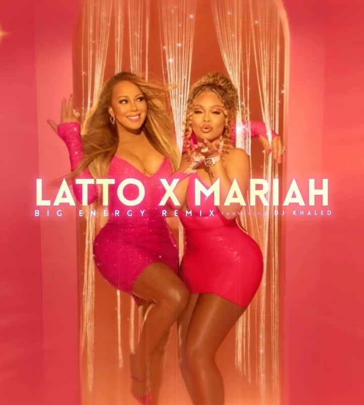 マライア・キャリーのインスタグラム：「BIG ENERGY REMIX OUT NOW 🎰x🦋 @mariahcarey @djkhaled」