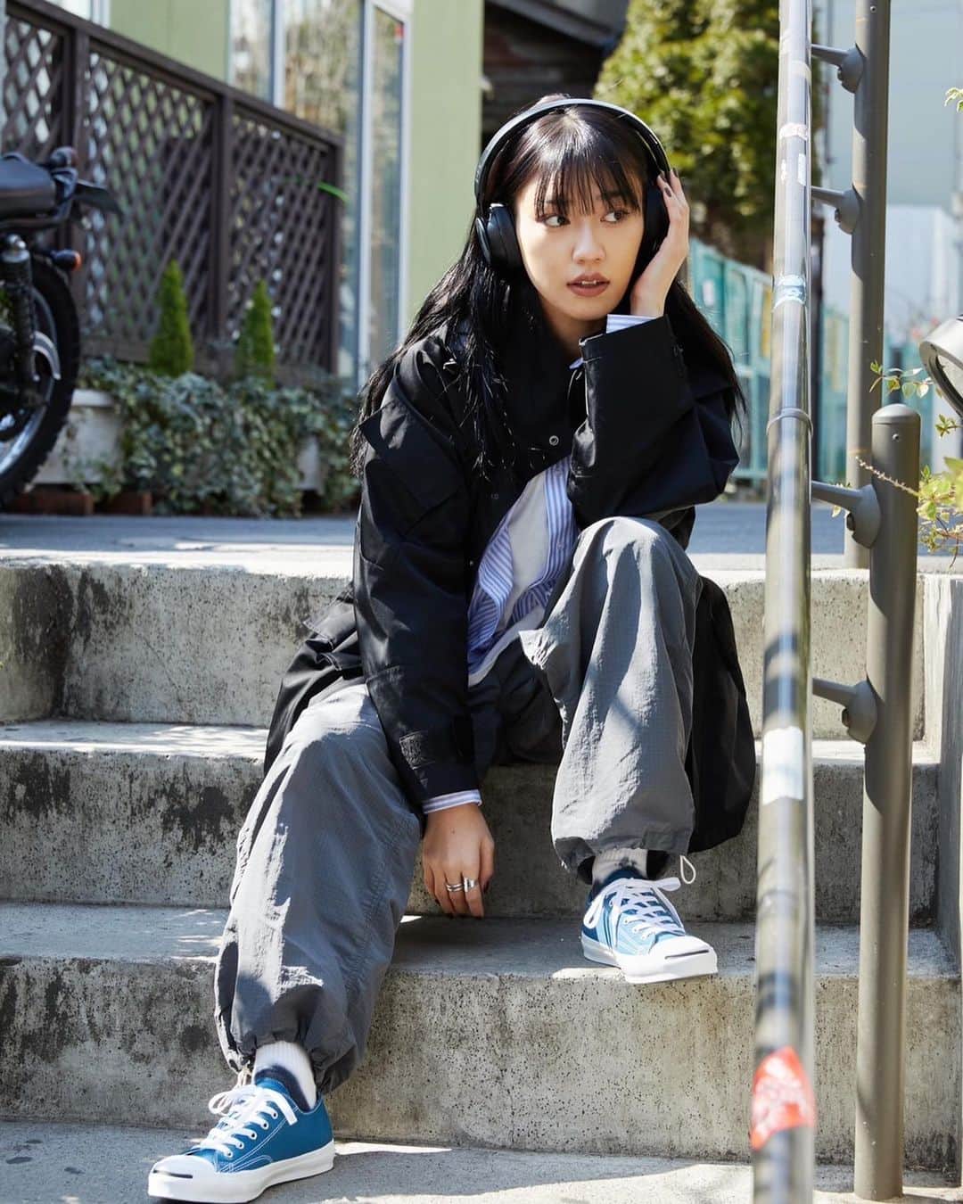 松本優のインスタグラム：「. .  “Everyday life” With GORE-TEX GORE-TEX PRODUCTSと日常の生活をテーマに普段の生活で欠かせない様々なブランドに搭載されたGORE-TEXを各業界で活躍する著名人をインタビューということで取材していただきました☺ . インタビュー記事はatmos-tokyo.com特集ページにて！😌 チェックお願いします🙏 . .  @goretexjp @atmos_japan  #atmos #goretex」