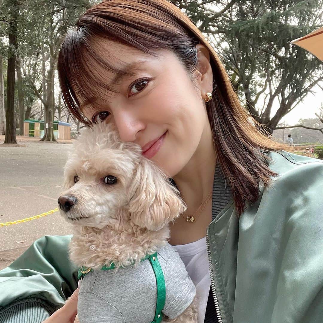 矢田亜希子さんのインスタグラム写真 矢田亜希子instagram お散歩 癒し お散歩