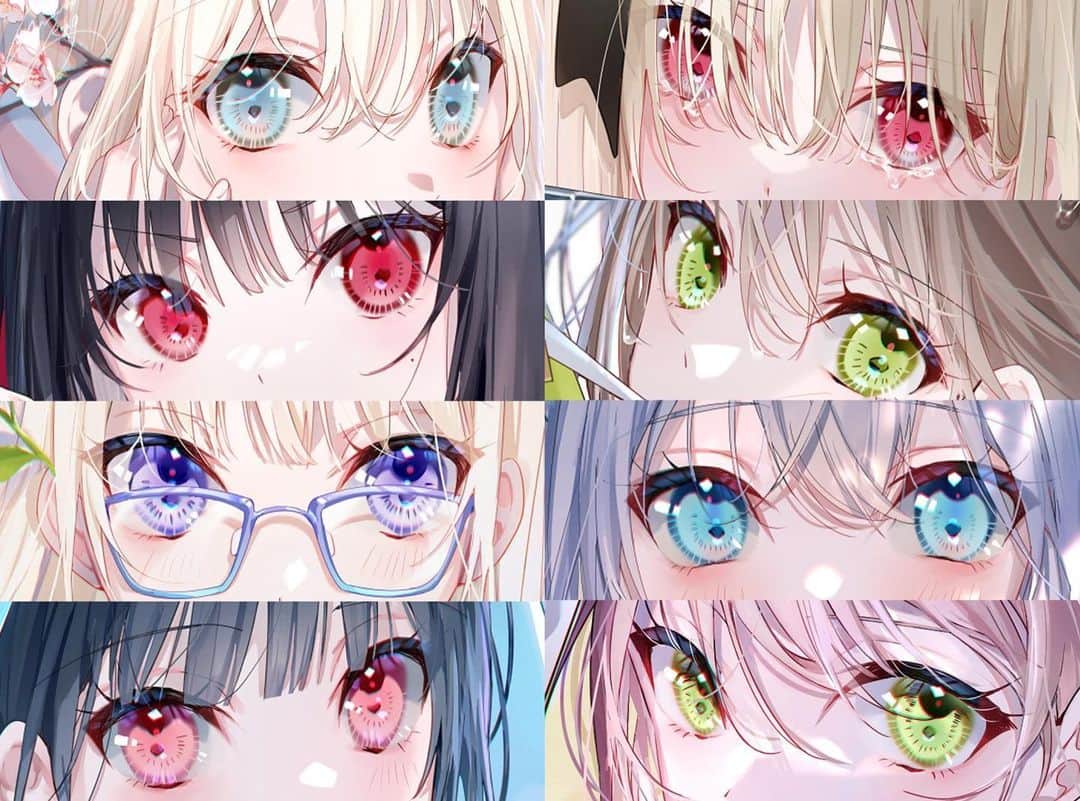 美和野らぐのインスタグラム：「👀 ▫️ ▫️ ▫️ #miwanorag #美和野らぐ #illustration #イラスト #art #painting #draw #digitalart #color #artistoninstagram #artwork #instaart #kawaiiart #イラストグラム #水に溺れて夢を見る」