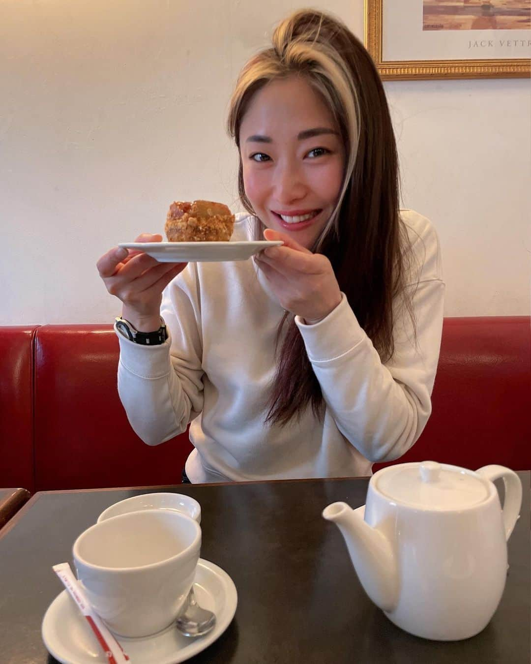 ライ・チャンさんのインスタグラム写真 - (ライ・チャンInstagram)「ここ美味しいんだよんー  ・CAFÉ de la PRESSEカフェドゥラプレス 横浜市中区日本大通11 情報文化センター２F  #ライチャン#Tarzan#たーとれ女子部#ライチャンのダイエットは明日から」3月28日 22時26分 - laichan.official