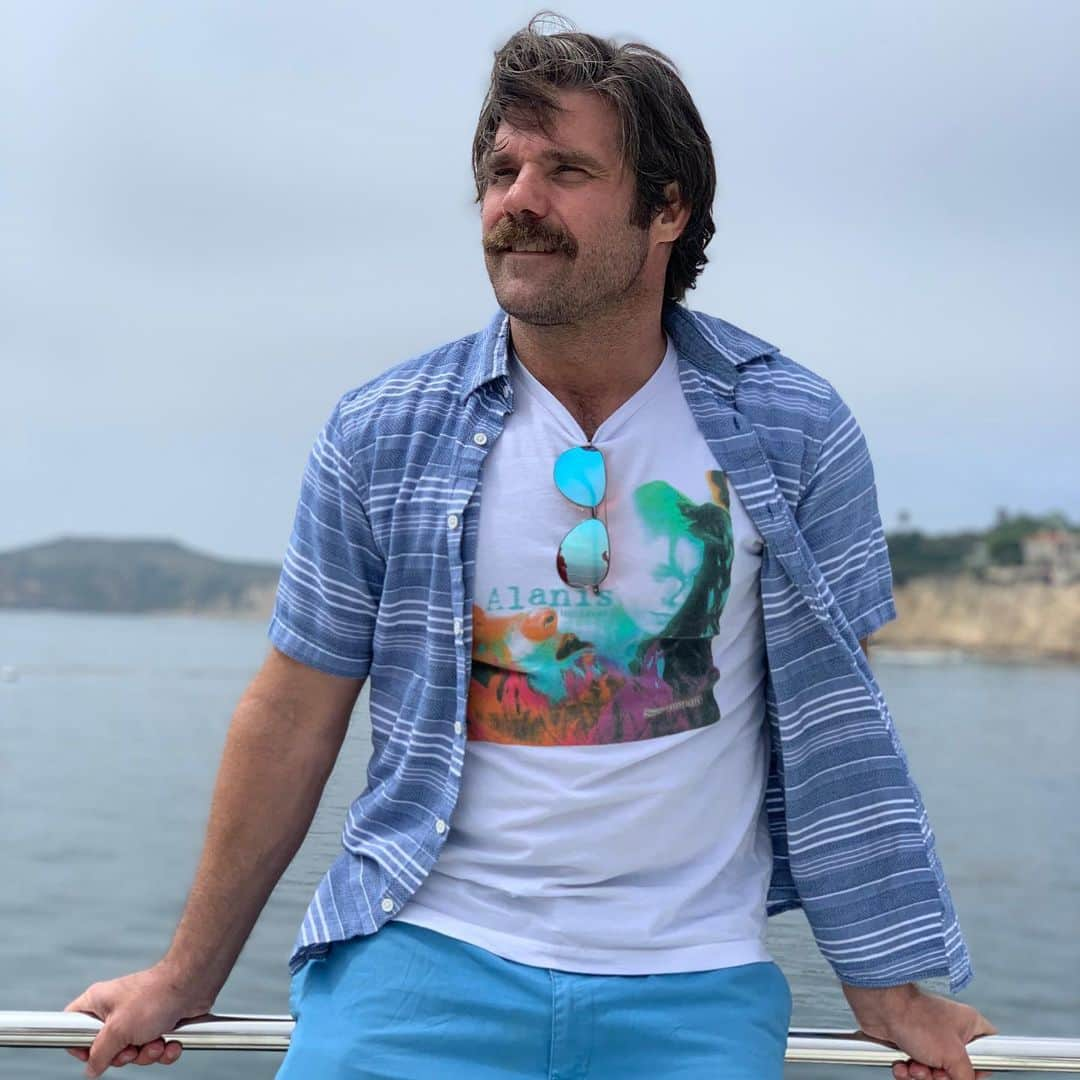 ジョーイ・ライアンのインスタグラム：「Spent some time on a boat over the weekend.」