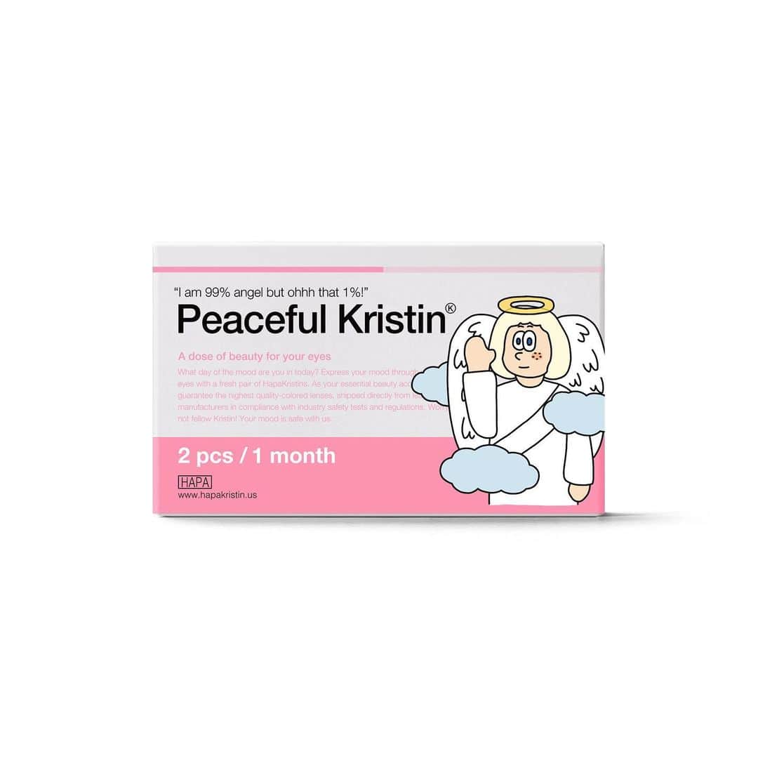 キム・エラン・クロエのインスタグラム：「Introducing our peaceful mood👼🏻  Kristins are 99% angels, but that 1% in you that makes you unique. 𝐏𝐞𝐚𝐜𝐞𝐟𝐮𝐥 𝐊𝐫𝐢𝐬𝐭𝐢𝐧 𝐁𝐞𝐢𝐠𝐞.  Shop now. Hapa Kristin US Site now available! FDA Approved for your safety, 2-3 days express shipping.」