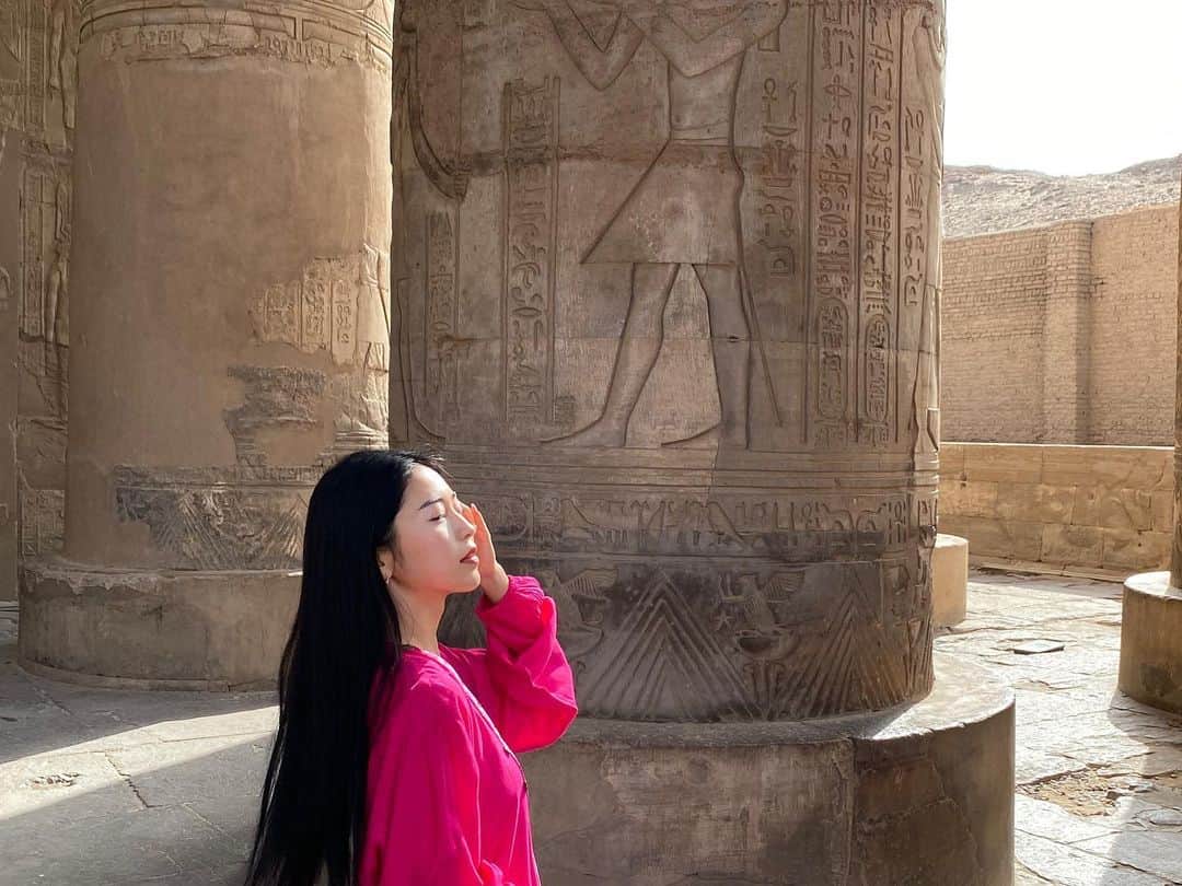 十枝梨菜さんのインスタグラム写真 - (十枝梨菜Instagram)「🐊💞  #komombo#temple#temples#egypt#aswan#egyptfashion#egyptphotography#egypttravel#travel#trip#travelphotography#travelgram#traveler#traveltheworld#travelgirl#travelgoals#japanese#asian#japanesegirl#asianmodel#asiangirl#asianbeauty#👽#🪬」3月29日 20時14分 - rinatoeda0611