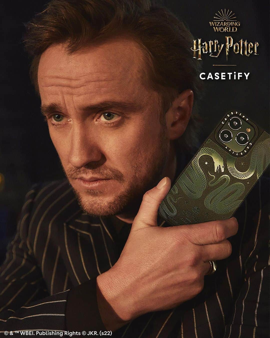 トム・フェルトンさんのインスタグラム写真 - (トム・フェルトンInstagram)「heading back to Hogwarts ? 🐍   #HarryPotterxCASETiFY #CASETiFYPartner」3月29日 12時15分 - t22felton