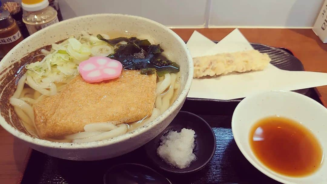 鈴木Daichi秀行のインスタグラム：「UDON & TENPURA」