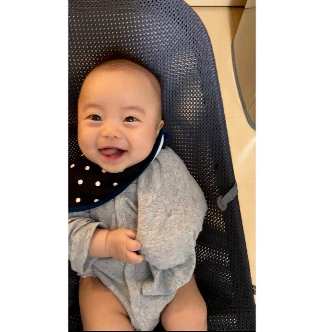 宮内ひかるさんのインスタグラム写真 - (宮内ひかるInstagram)「⁡ ⁡ ⁡ すくすくくん👶 ⁡ ⁡ ⁡ ⁡ #笑顔最高　😄🎉🎊‼️」3月29日 15時13分 - hii1102