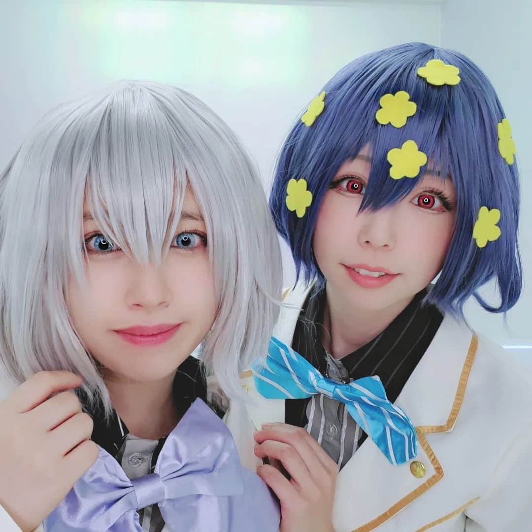 むうかのインスタグラム：「純愛〜〜〜😭💕⁡ ⁡⁡ ⁡⁡ ⁡ #cosplay #cosplayer #japanculture #ゾンビランドサガ #フランシュシュ  #ゾンビランドサガコスプレ  #水野愛  #紺野純子  #mizunoaicosplay」