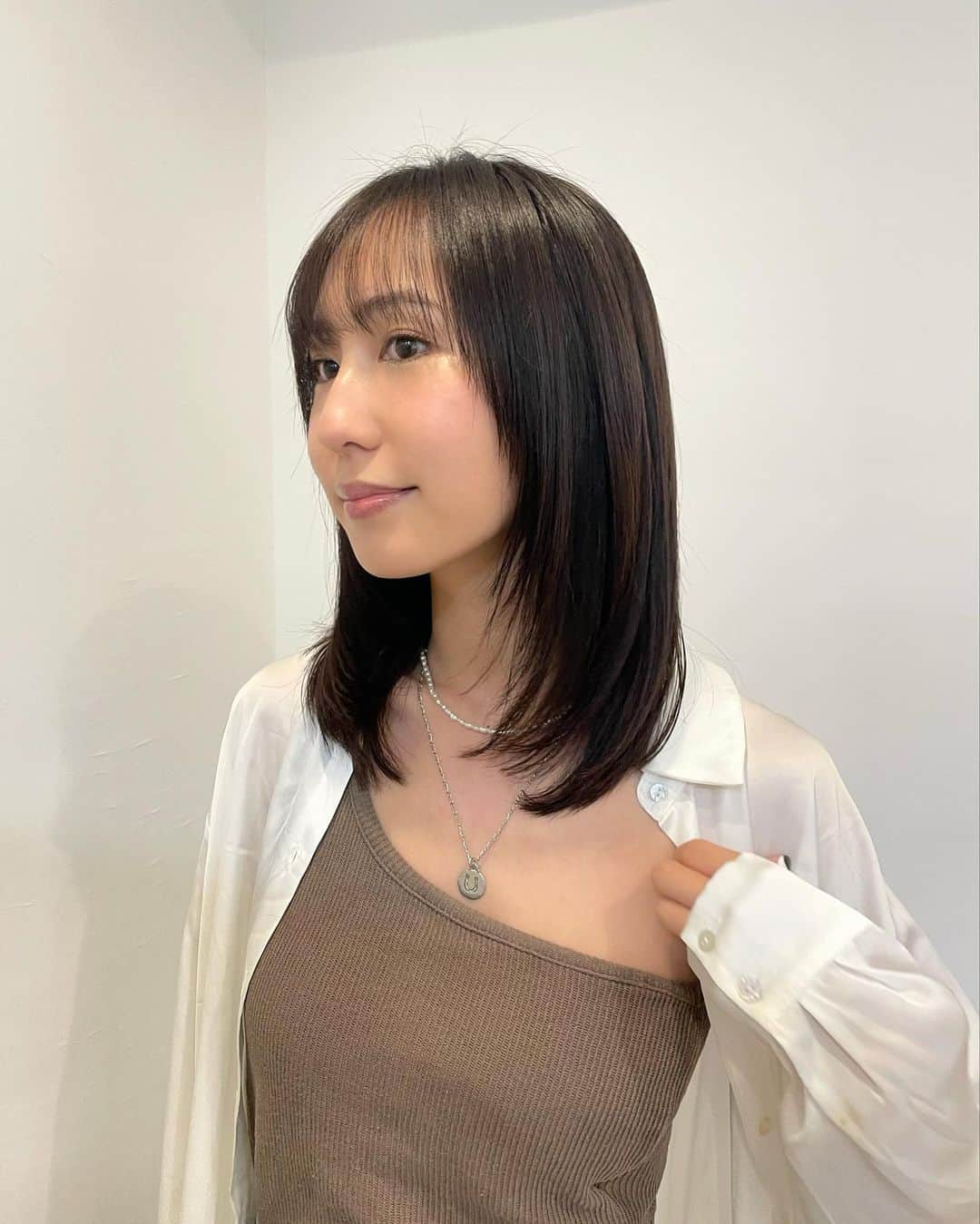 中西渚さんのインスタグラム写真 - (中西渚Instagram)「💇‍♀️  いつもありがとう♡  . . . @somatanaka126」3月29日 19時05分 - naaaaaaaagis