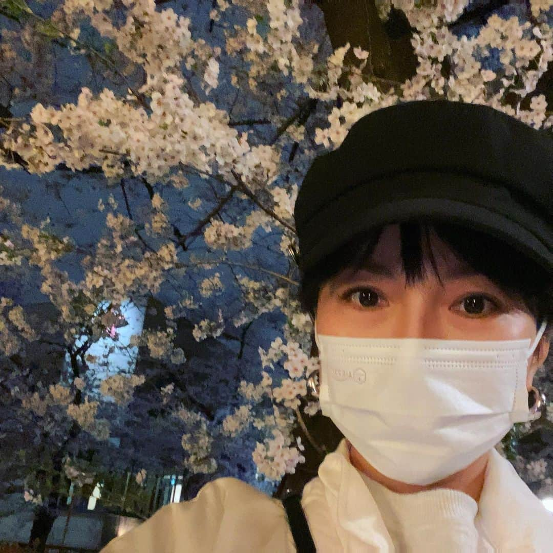 島谷ひとみさんのインスタグラム写真 - (島谷ひとみInstagram)「🌸偶然の産物🌸  都内は桜が満開です🌸  桜の花を見れるたび、ラッキー🤞❗️って思うの^_^。  けど、自分で無意識に桜のありそうな道を選んでるんだろうなw  そして、本日は名古屋へ🎤  ワタクシ、本日3度目のワクチンのダウンタイムにより、ヘロヘロざんす🥵w  雨の日には雨の中を風の日には風の日を〜それなりに過ごしますw  #spring #cherryblossom #桜🌸 #島谷製作所 #島谷ひとみ」3月30日 14時56分 - shimatani_hitomi_official