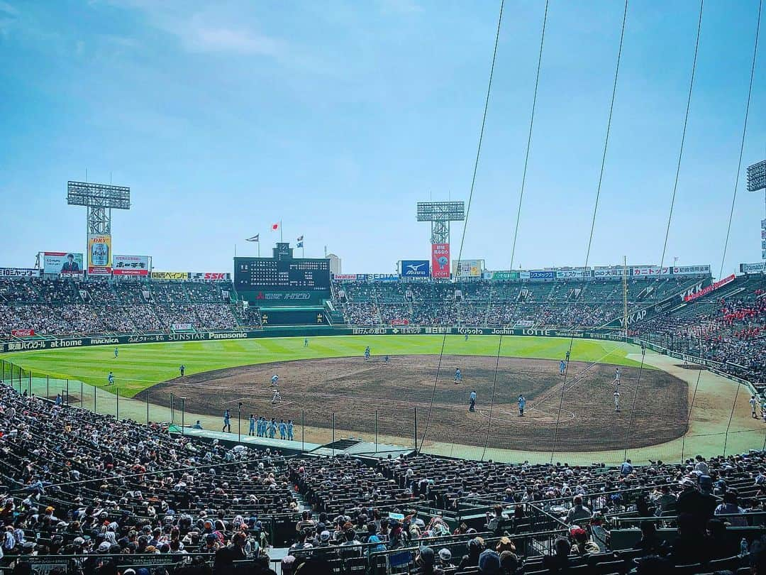 酒井健太さんのインスタグラム写真 - (酒井健太Instagram)「甲子園来たよ！  #センバツ #近江高校 #浦和学院」3月30日 13時11分 - kenta_sakai