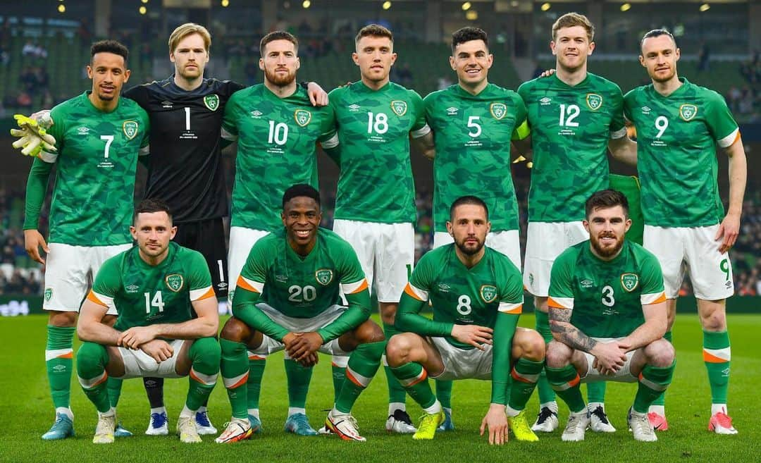 ウィル・ケインのインスタグラム：「A special night to remember. Very proud to make my first start for @faireland 🇮🇪 A great way to end the camp with a win and delighted for @troyparrott9 on his brilliant goal! ⚽️  Thanks to the fans for the incredible support 🙏💚」