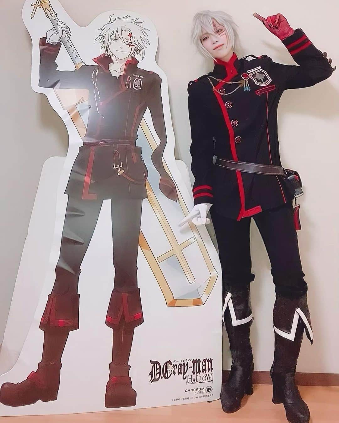 優衛門（YUEMON）のインスタグラム：「#dgrayman #Dグレ #cosplay #コスプレ #allenwalker #アレンウォーカー」