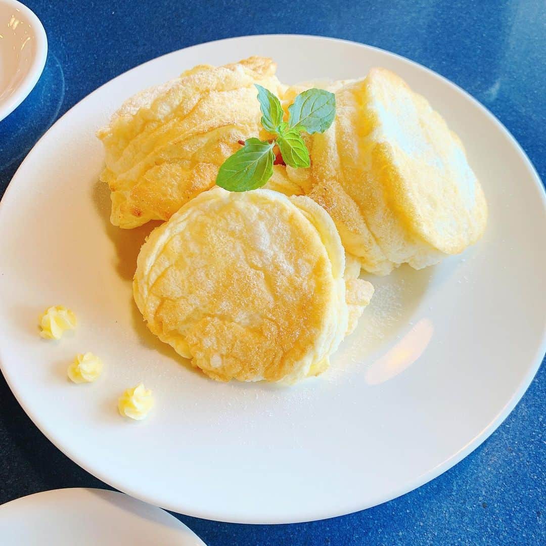田中めいのインスタグラム：「🥞🌱🍴」