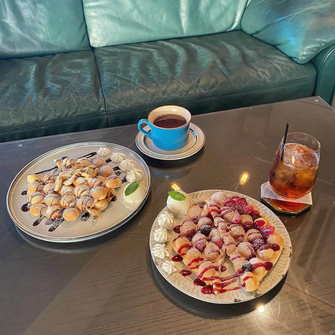 中野愛理のインスタグラム：「． ． 大須にある穴場カフェ☕️🍃 店内めっちゃ広くてゆったりできます♡ 　　　　　 #名古屋カフェ #名古屋カフェ巡り #栄カフェ  #大須カフェ #大須 #カフェ #カフェ巡り #toland」