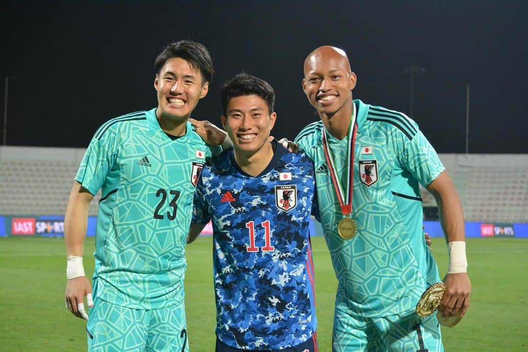 小久保玲央ブライアンさんのインスタグラム写真 - (小久保玲央ブライアンInstagram)「Champion!!!!❤️🇯🇵 @japanfootballassociation」3月30日 22時17分 - leobriankokubo