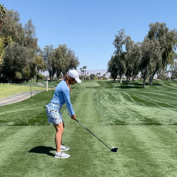 のインスタグラム：「Bittersweet! First major of the season @thechevronchampionship ! Last time at Mission Hills 🥺 Thank you for the memories! ❤️❤️❤️ @lpga_tour」