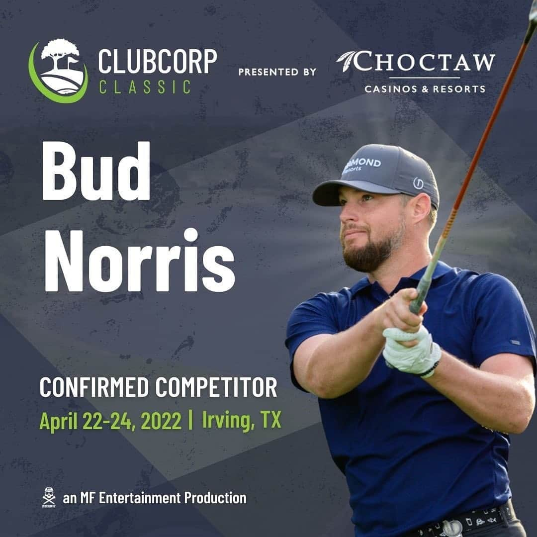 バド・ノリスさんのインスタグラム写真 - (バド・ノリスInstagram)「Super excited to announce that I'll be competing in the #clubcorpclassic this April @lascolinascc! With an electric lineup of competitors competing for a great cause, this should be one for the books. Let's see if all that time at the range this winter pays off. 😅 Go follow @clubcorpclassic for more info on tickets and where to watch. ⛳️ ⭐️ #CCC22 #PGATOURChampions」3月31日 7時17分 - thebud_norris