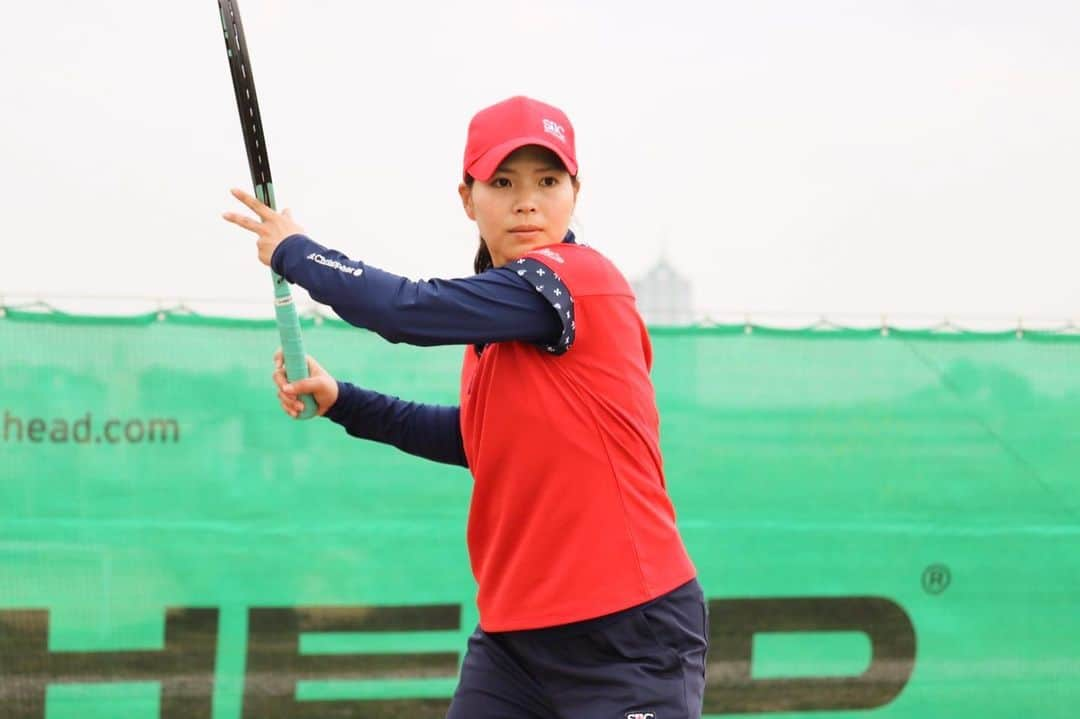 尾崎里紗さんのインスタグラム写真 - (尾崎里紗Instagram)「😊😊😊 ⁡ ⁡ ⁡ ⁡ #headboom #glico#powerproduction #head#headtennis_official#headjapan#teamhead #stchristopher#セントクリストファー#センクリ#テニック #株式会社タイド#TIDE. #gram3#グラムスリー #エステ#tbc_aesthetic#エステティックtbc #尾崎里紗#risaozaki #tennis#tennisplayer#テニス#fitness」3月31日 20時45分 - risaozaki410