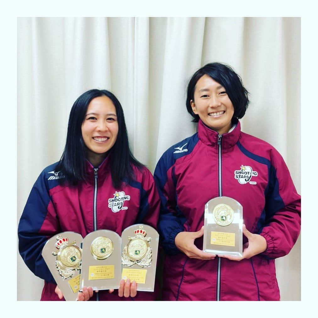 野村香奈のインスタグラム：「HOCKEY JAPAN LEAGUE🇯🇵2021 BEST11 ⁡ #hockey #HJL #best11 #4度目 #ホッケー #南都銀行 #nanto #南都銀行shootingstars #FW?? #感謝」