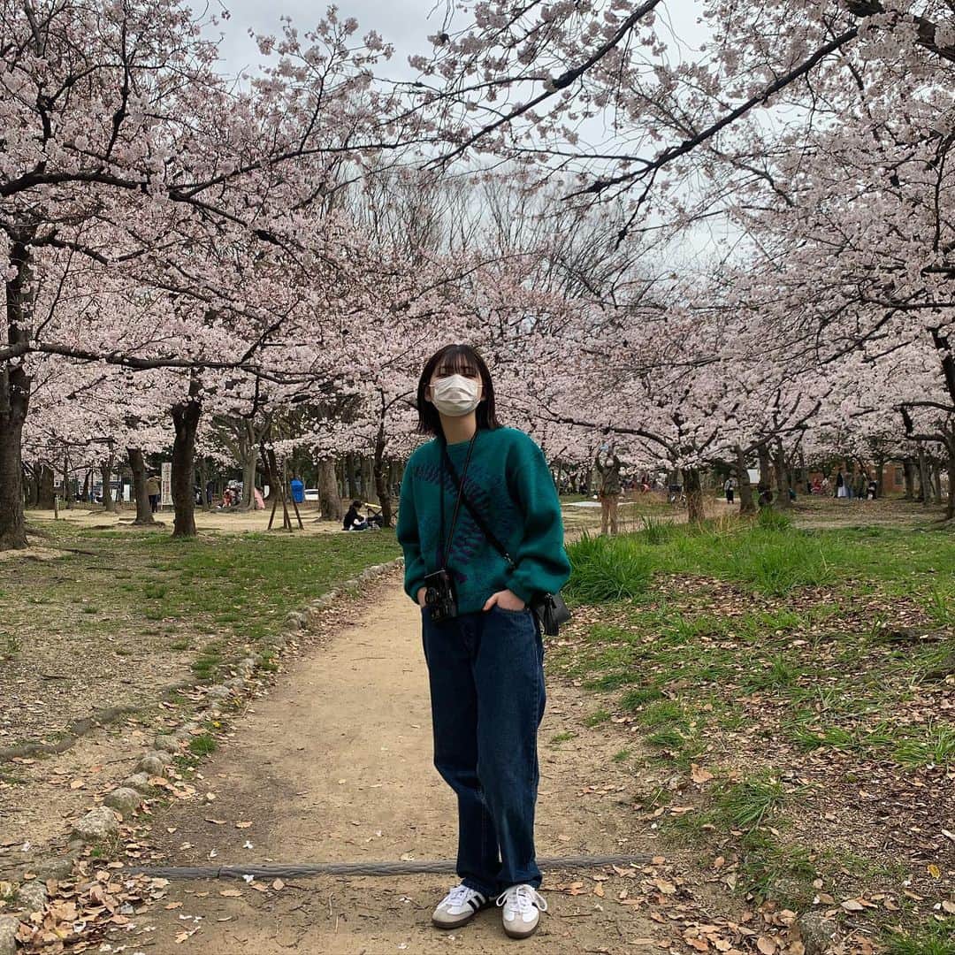 のインスタグラム：「🌸✋」