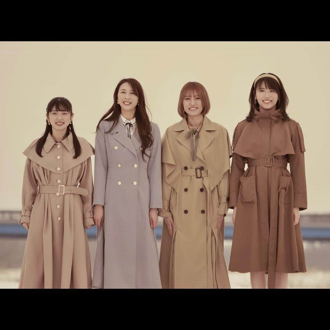 彩香のインスタグラム：「＊ 「トレイン」 6年半の感謝を込めて。MV是非見てください♡ ＊ ＊ ＊ #トレイン #ringomusume #卒業 #FOURs #ありがとう  @an_another_angelus_official @fi.n.t_official @cotomonomarche」