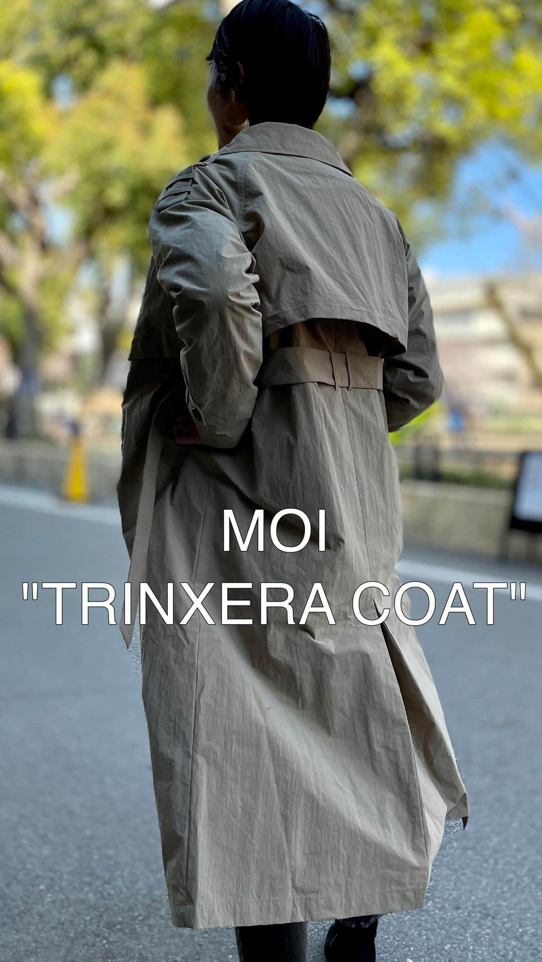 PERKのインスタグラム：「@moi___official  "TRINXERA COAT" のご紹介」