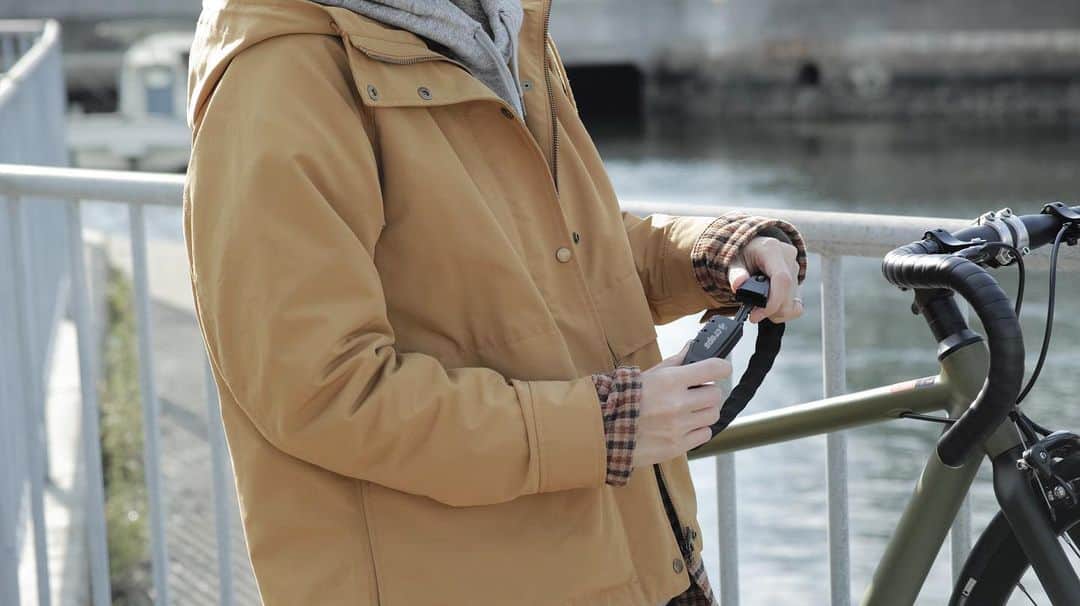 CROPSのインスタグラム：「K2-CHAIN LOCK⛓ 50cm & 1m の2サイズ展開で発売します。 シーンに合わせてお選びください😋  #ロードバイク#ロードバイクのある風景#サイクリング#ポタリング#ポタリングフォト#自転車#駐輪は決められた場所に#アウトドア#roadbike#cycling」