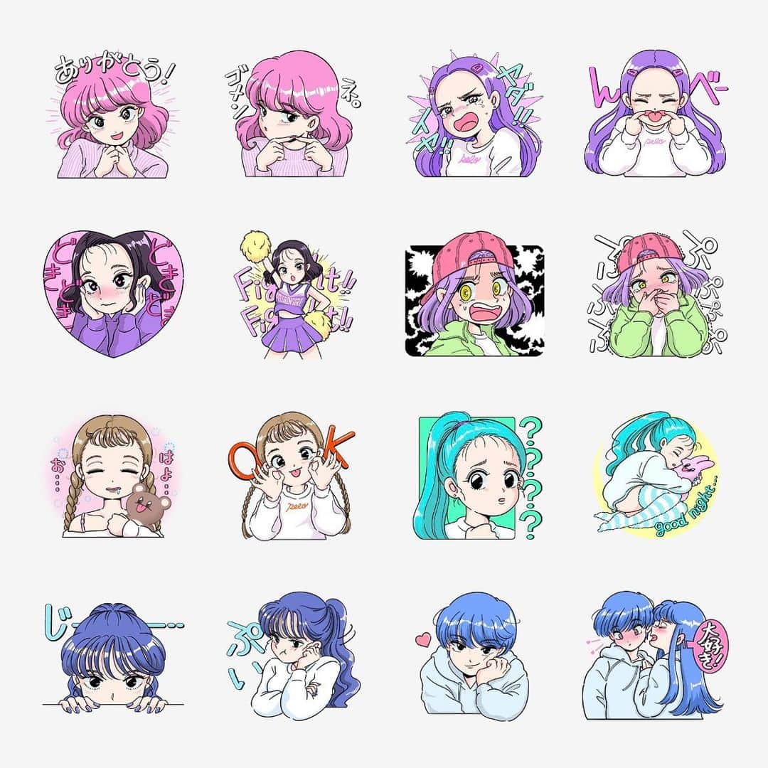 佐藤なつみさんのインスタグラム写真 - (佐藤なつみInstagram)「【！！お知らせ！！】 ペロリンガールLINEスタンプが 遂に出来上がりました〜！！👅💓  ついについに…！ ずっと楽しみにして下さってた皆様 本当にお待たせしました😂✨  LINEスタンプショップで 「ペロリンガール」「peloringirl 」 を入れて検索してみてね！ プロフィール欄のリンクにも 販売ページ載せてます！  ダウンロードされた方是非お知らせ下さい😚 沢山使って下さいね〜！💙💙  #lineスタンプ #スタンプ #エモい #illustration #illustrator #90s  #イラスト#オリジナル #カップルイラスト#女の子イラスト #ガールズイラスト #古着女子 #古着コーデ #古着 #カップル #イラストレーター」4月1日 21時04分 - peloringirl