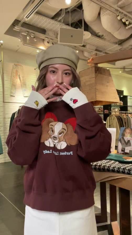 のインスタグラム：「Disney SERIES CREATED by MOUSSYよりJuliaコレクションが販売決定❤️ Special Instagram Live📢🖤」