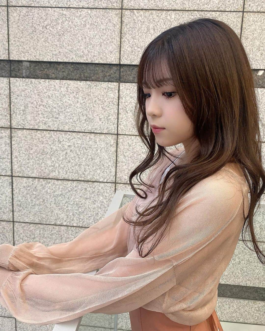 貞野遥香さんのインスタグラム写真 - (貞野遥香Instagram)「☆ フェミニン🌷 ⁡ ⁡ ⁡ 清楚感満載のコーデ‪‪𓂃 𓈒𓏸◌‬ お気に入り☺️🫰🏻 ⁡ みなさんは好きかなぁ、？？ ⁡ ⁡ ⁡ ⁡ ⁡ (コメント返しはお休みです、ごめんなさい😭) ⁡ ⁡ #ootd #fashion #ファッション #コーデ #お洋服 #GRL #ロングスカート #フェミニン #オンラインお話し会 #過去pic #巻き髪 #アイドル #idol #NMB48 #nmb48」4月1日 21時17分 - _haruka_sadano06
