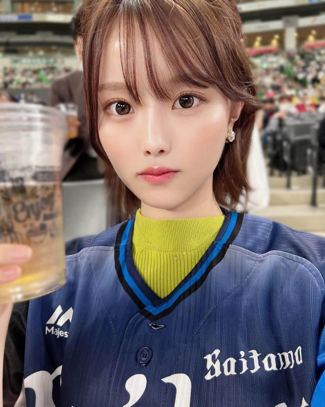 吉田恵美さんのインスタグラム写真 - (吉田恵美Instagram)「初福岡にて負け🥲  #seibulions#埼玉西武ライオンズ  #paypayドーム#ペイペイドーム  #sbhawks #福岡ソフトバンクホークス」4月26日 21時17分 - _yoshida_megumi