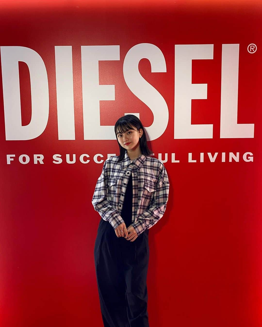 水戸由菜さんのインスタグラム写真 - (水戸由菜Instagram)「・ 「DIESEL STUDIO」 OPENING RECEPTION に行ってきた！  #DieselStudio #トウキョーパワー爆誕 #DieselxRiehata #DieselxFennel」4月26日 21時57分 - yuna_3047