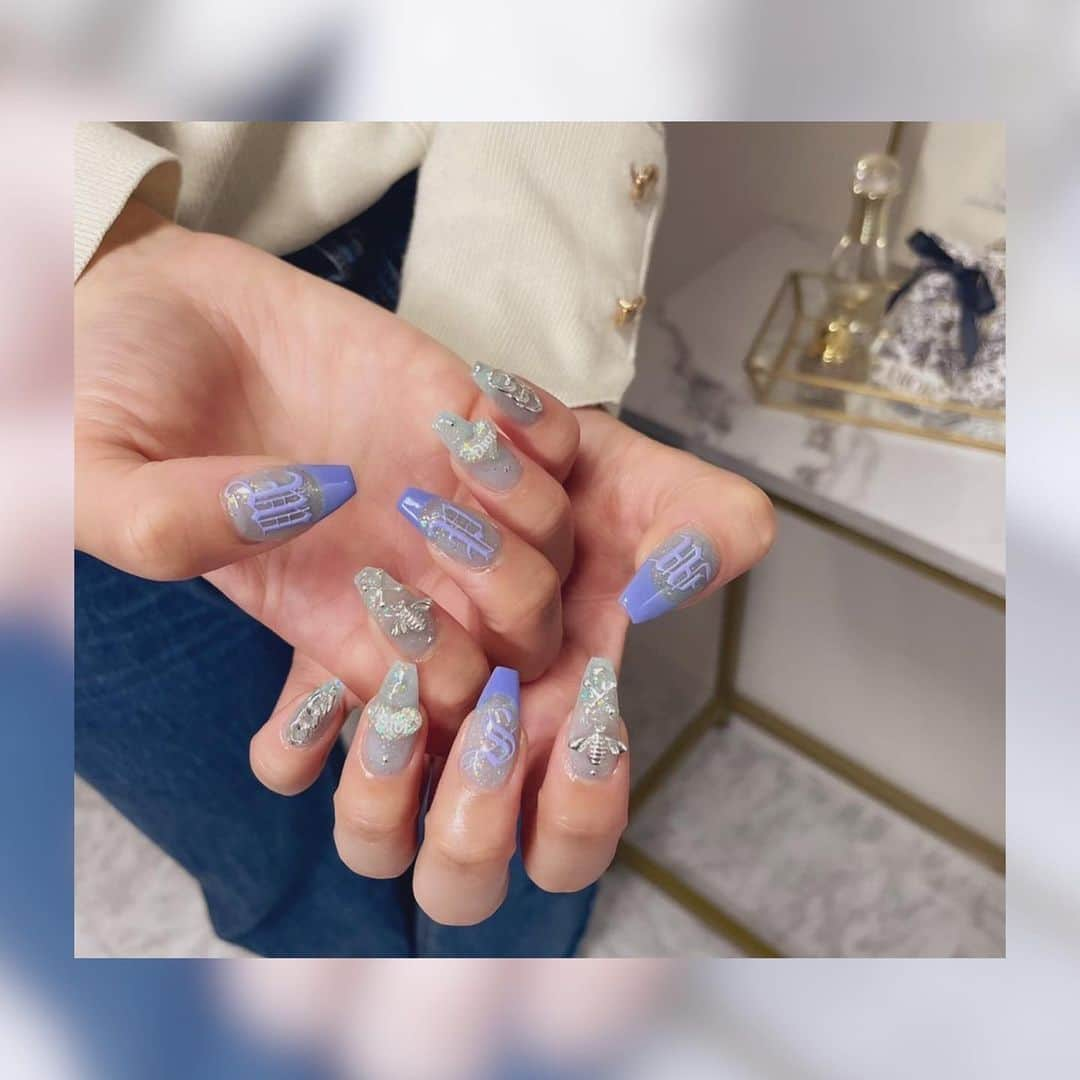 ますぶちさちよさんのインスタグラム写真 - (ますぶちさちよInstagram)「可愛い〜🍭 #nail #ネイル　#オールドイングリッシュ #newnail」4月26日 22時44分 - sachiyomasubuchi___