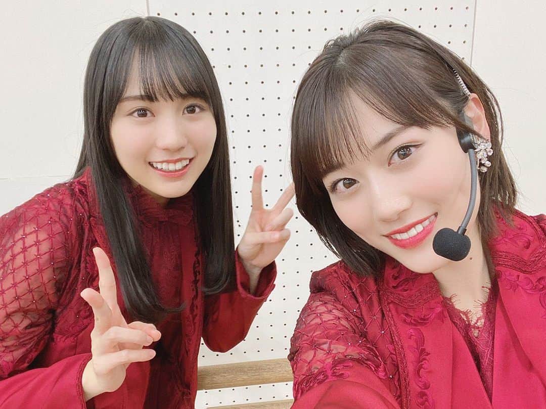 賀喜遥香のインスタグラム：「#かきした    #賀喜遥香  #山下美月   #賀喜遥香1st写真集まっさら   #山下美月1st写真集忘れられない人」