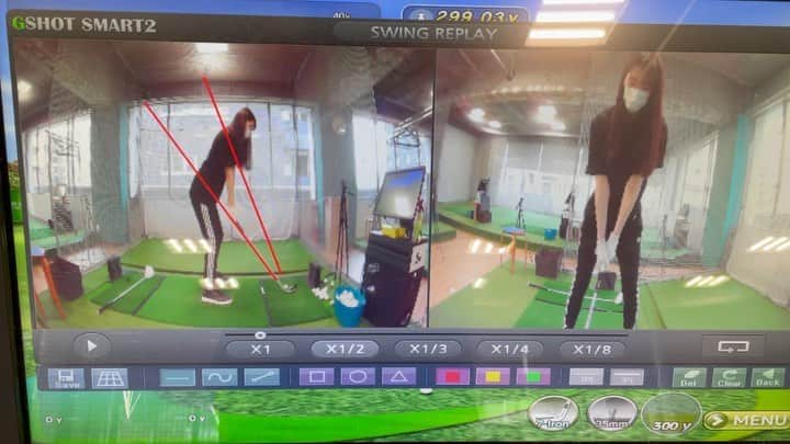 川崎琴之のインスタグラム：「最近は週3回くらいゴルフの練習に行ってます😁  これは今日のレッスンの時の動画！  いいショット打てる時もあれば全然ダメな時も… 全然安定しないです😂 難しいですね笑  でもすごく楽しいし新しい趣味ができて嬉しい！！ ・ ・ #ゴルフ #ゴルフ女子 #ゴルフ好きな人と繋がりたい #ゴルフ初心者 #ゴルフレッスン #ゴルフレッスン動画 #ゴルフスイング #ゴルフ好き #ゴルフ練習 #ゴルフ練習動画 #골프 #골프스윙 #골프스타그램 #골프레슨 #골프여자 #golf #golfswing #golflife #golfday #golflovers #instagood #instalike #instadaily #instapic」