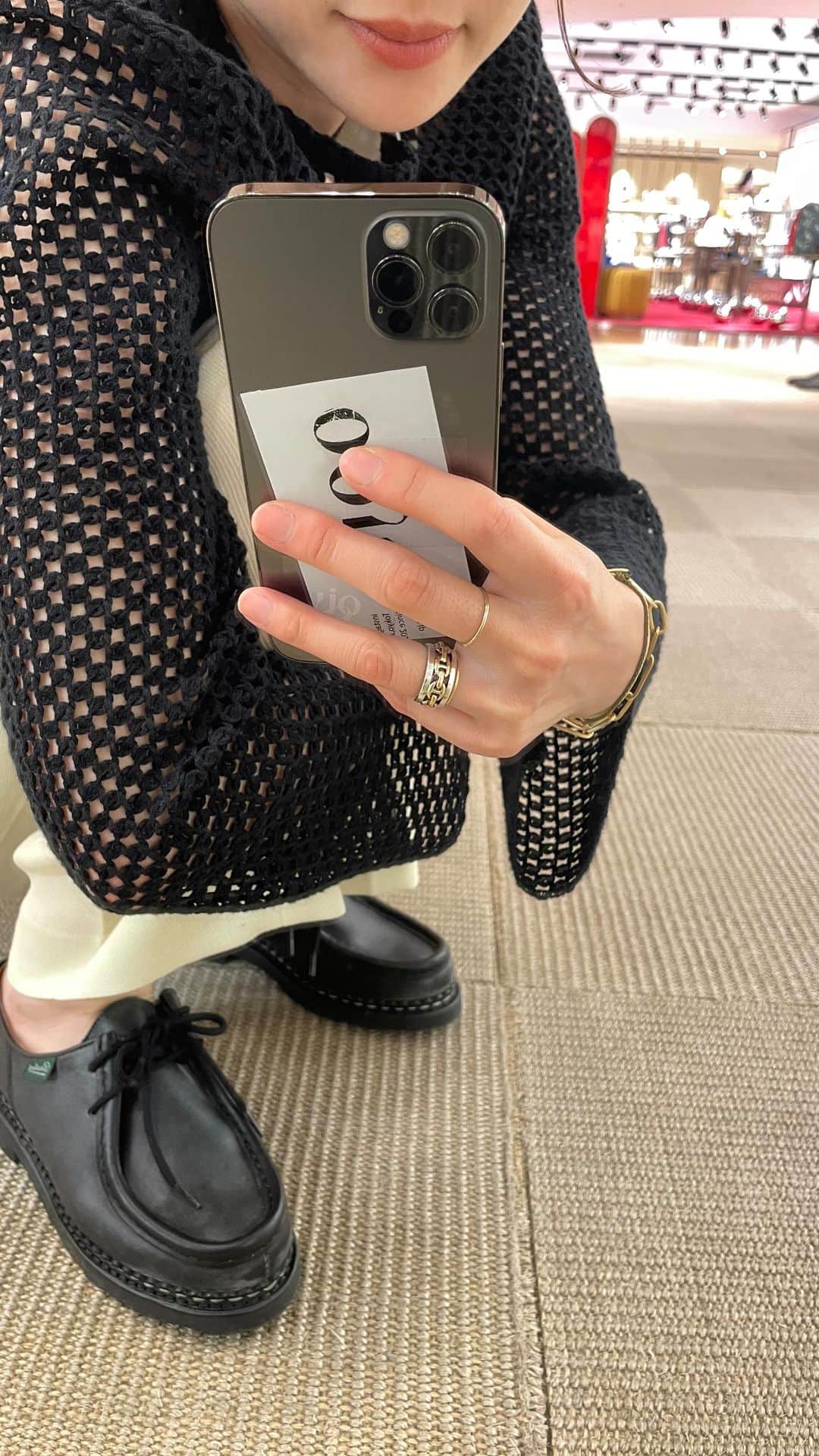 野尻美穂のインスタグラム：「阪急メンズ東京SHOE FES！！」