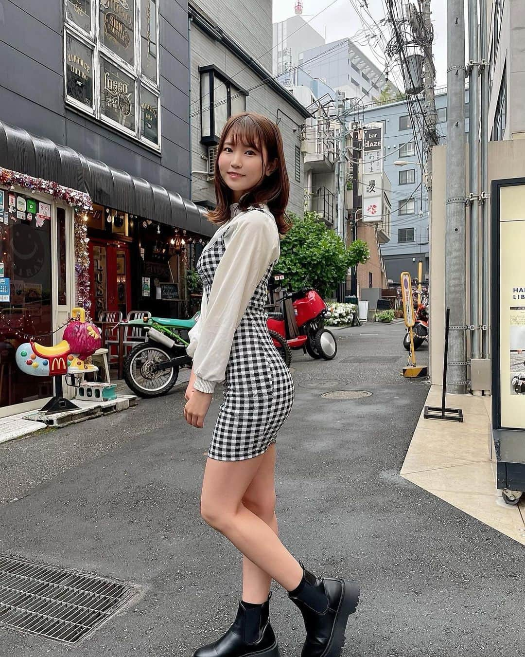 坂東遥さんのインスタグラム写真 - (坂東遥Instagram)「🧸🎪💭  とある日の私服🧁 最近たくさん写真を撮れてるから 順番に載せていくね〜」4月28日 22時12分 - b.haruka1103