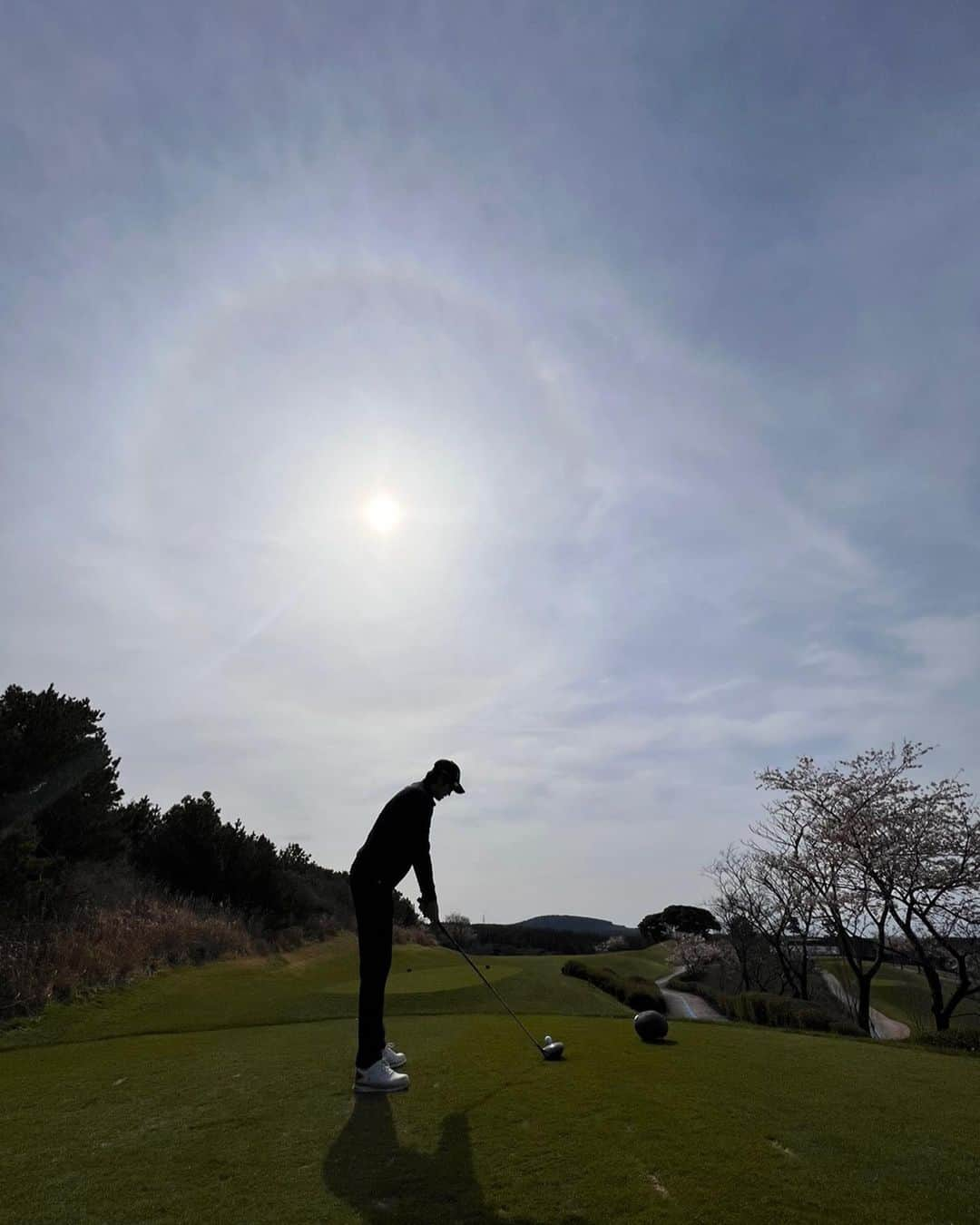 ク・ジャソンのインスタグラム：「⛳️」