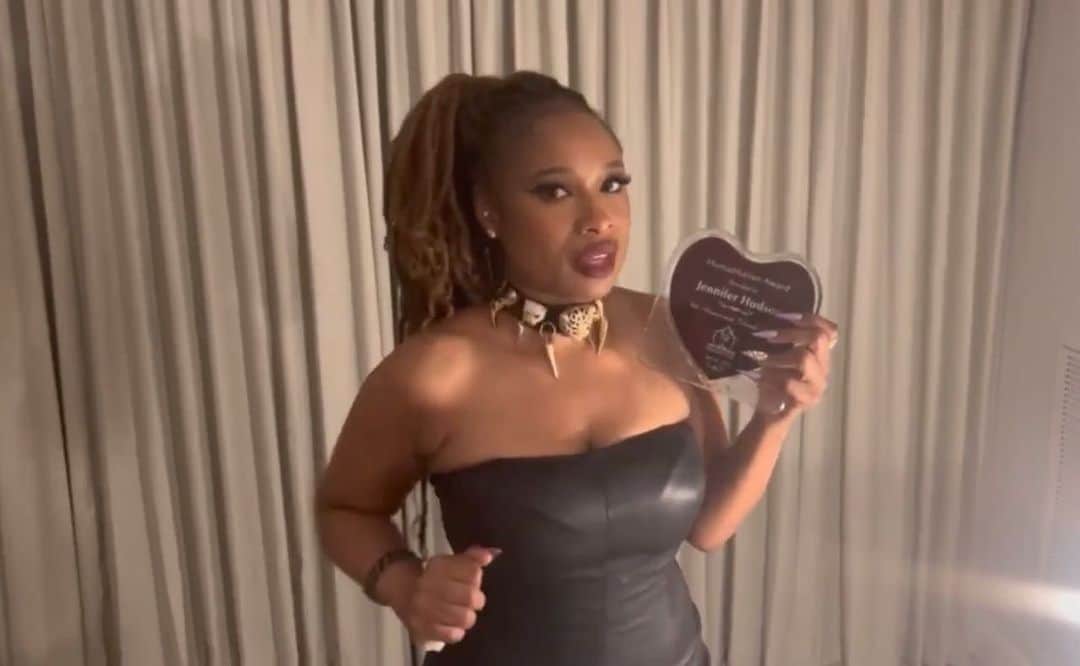 ジェニファー・ハドソンのインスタグラム：「Wow ! This hit different ! @timeforchangefoundation」